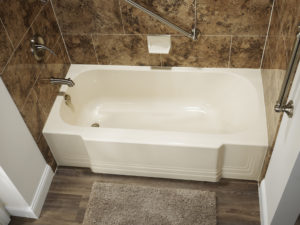 bathtub with santa cruz tile