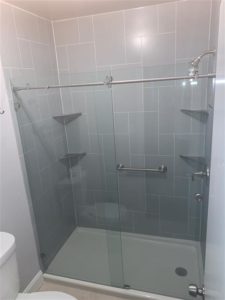 shower with taffeta hopscotch impression