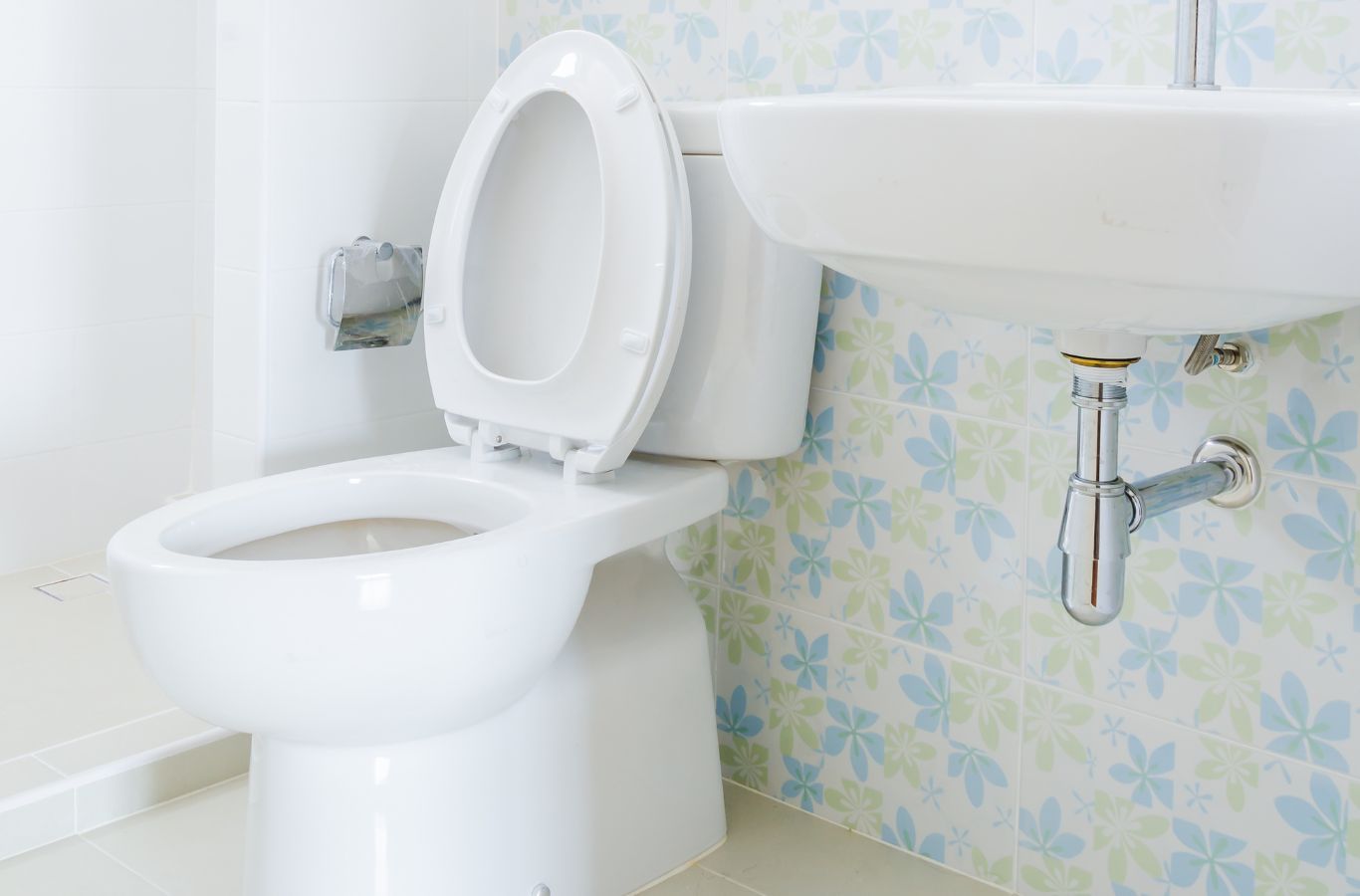 A Renken Remodeling expert providing toilet services in Frederick, MD, showing why we are the best choice. Toilet installation or replacement near me.