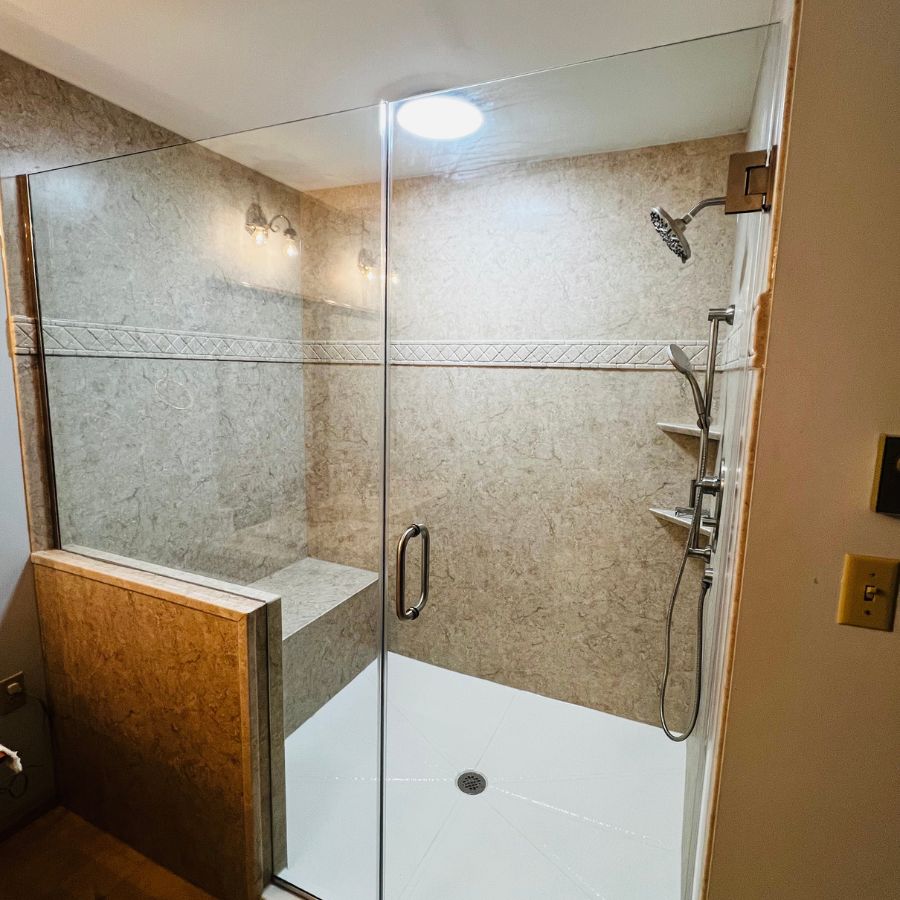 Renken Remodeling specialist delivering bathroom remodeling in Dinwiddie County, VA with durable materials, modern upgrades, and expert craftsmanship.