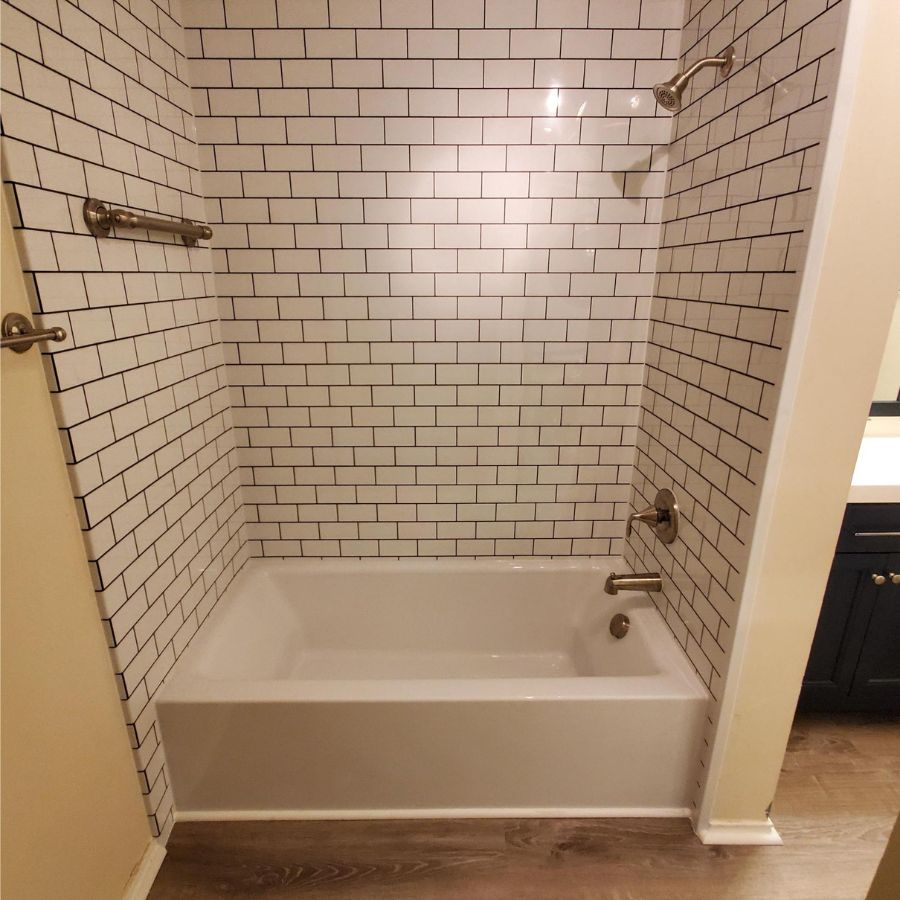 Bathroom Remodeling in Leesburg, VA by Renken Remodeling Renken Remodeling expert performing bathroom remodeling in Leesburg, VA with modern upgrades, durable products, and professional installation.
