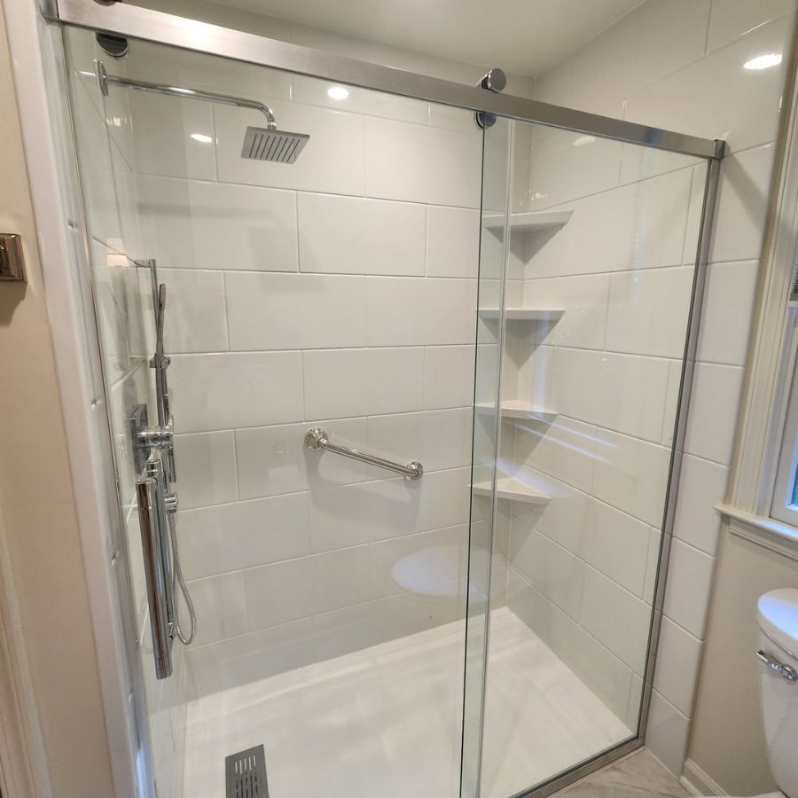 Renken Remodeling expert performing bathroom remodeling in Henrico County, VA, showcasing trusted service, quality upgrades, and reliable results.