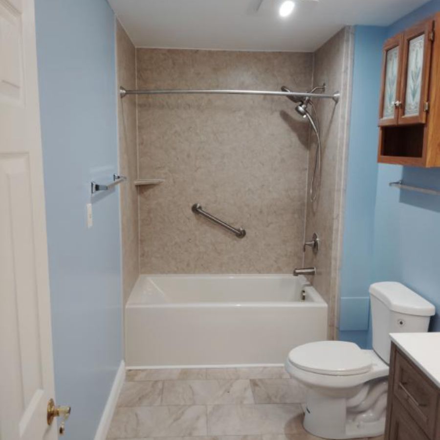 Why Choose Bathroom Remodeling in Charles City County, VA by Renken Remodeling Renken Remodeling professional completing bathroom remodeling in Charles City County, VA, ensuring stylish, long-lasting, and functional results. Bathroom Remodeling near me.