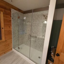 Arctic-Ice-Deco-Trim Custom-Glass-Shower