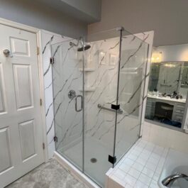 Gold-Calcutta-Gold-Corner-Shower-Custom-Door